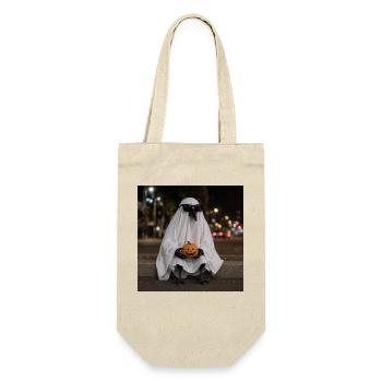 Raven Ghost Sunglasses T-Shirt Halloween - Gift Bag for Bottles - nature - Front