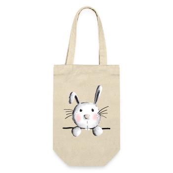 Lapin mignon - lapin - lapin - lapin - Sac à bouteille - nature - Devant