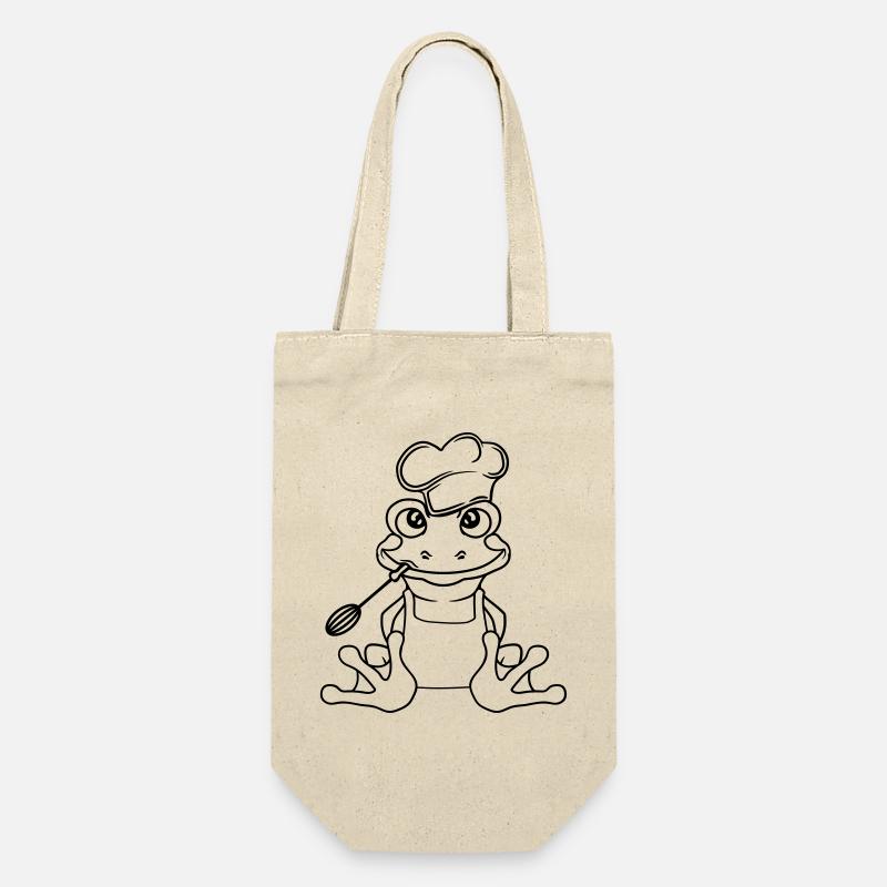 cuisinier chef cuisinier cuisine délicieuse manger épices gril - Sac à bouteille - nature