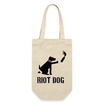riot dog - Gift Bag for Bottles - nature - Front