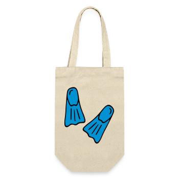 Funny gifts for divers - Gift Bag for Bottles - nature - Front