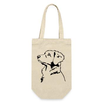 Nova Scotia Duck Tolling Reriever head - Gift Bag for Bottles - nature - Front