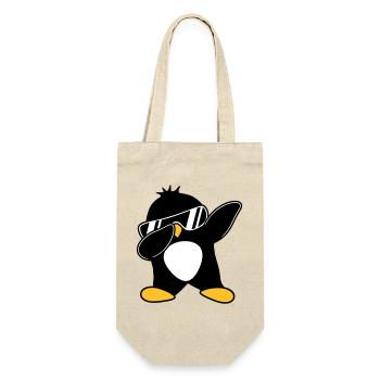 Pingouin dabbing - Sac à bouteille - nature - Devant