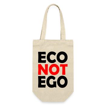 Eco not ego - Sac à bouteille - nature - Devant