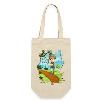 Leg orthosis Endtecker - Gift Bag for Bottles - nature - Front