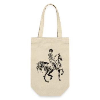 cheval et son cavalier - Sac à bouteille - nature - Devant