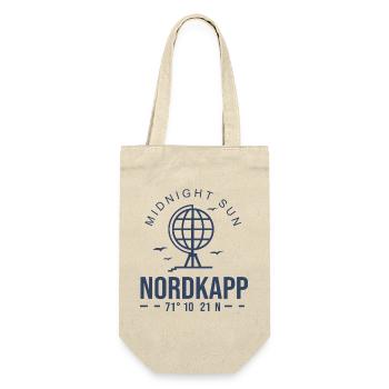 Cadeau du voyage en voiture Nordkapp North Cape Norway - Sac à bouteille - nature - Devant