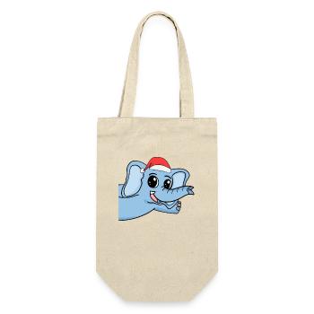 Noël des éléphants - Sac à bouteille - nature - Devant