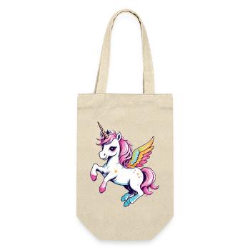 Licorne Unicorn Kawaii - Sac à bouteille - nature - Devant