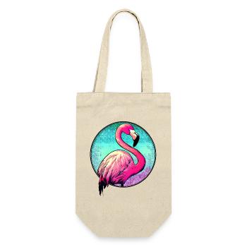 Flamant - Sac à bouteille - nature - Devant