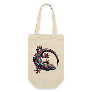 Gecko - Gift Bag for Bottles - nature - Front