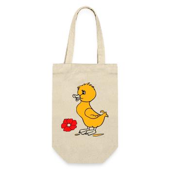 Easter chicks Happy Easter - Gift Bag for Bottles - nature - Front
