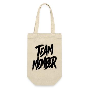 Team Member - Gift Bag for Bottles - nature - Front