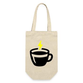 Latte Art Love : Latte Art Énergie Coffee Vector - Sac à bouteille - nature - Devant