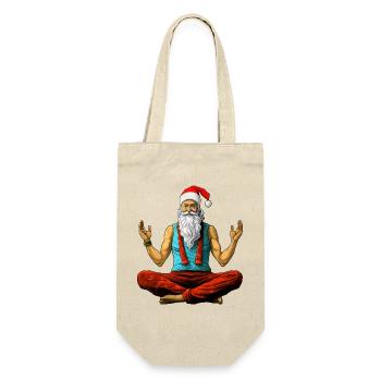 Méditation Yogi de Noël - Sac à bouteille - nature - Devant