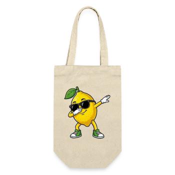 Dessin animé Dun Citron dans la pose Dab - Sac à bouteille - nature - Devant