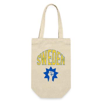 Schweden - Geschenkbeutel für Flaschen - Natur - Vorne