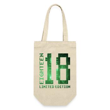 18th Birthday Gamer Limited Edition - Gift Bag for Bottles - nature - Front