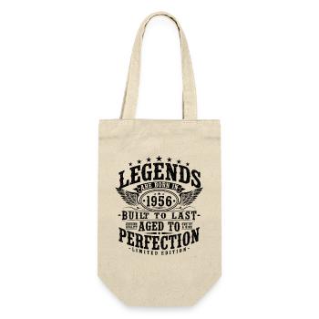 70e anniversaire 1956 cadeau vintage vintage - Sac à bouteille - nature - Devant