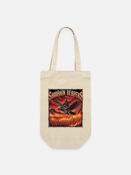 Heavy Metal Halloween - Geschenkbeutel für Flaschen - Natur