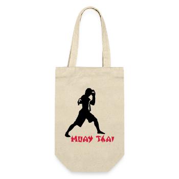 kickboxing_2 - Gift Bag for Bottles - nature - Front