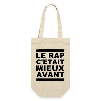 le rap c etait mieux avant - Sac à bouteille - nature - Devant