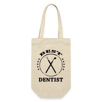 Dentiste - Sac à bouteille - nature - Devant