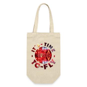Neon music design with dance atmosphere party - Gift Bag for Bottles - nature - Front