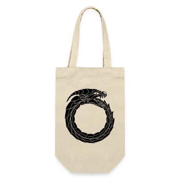 Devouring Black Dragon - Gift Bag for Bottles - nature - Front