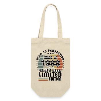 1988 Limited Edition - Gift Bag for Bottles - nature - Front