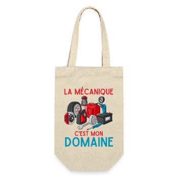 La mécanique est mon domaine 1 - Sac à bouteille - nature - Devant