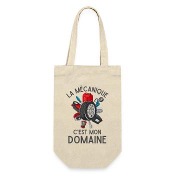 La mécanique est mon domaine 2 - Sac à bouteille - nature - Devant