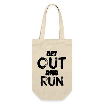 Triathlon Swim Bike Run - Gift Bag for Bottles - nature - Front