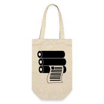 Printing logo - Gift Bag for Bottles - nature - Front