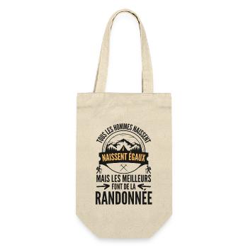 Les meilleurs hommes font de la randonnée 2 - Sac à bouteille - nature - Devant