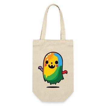 Fantôme mignon / Halloween - Sac à bouteille - nature - Devant