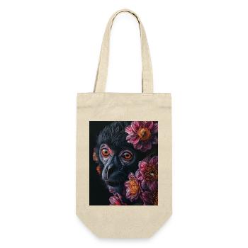Poster Animal and Flower 9 - Geschenkbeutel für Flaschen - Natur - Vorne