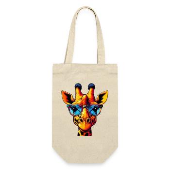 Girafe - Sac à bouteille - nature - Devant