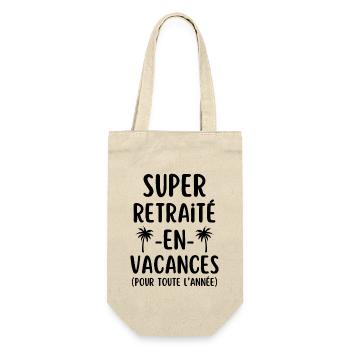 Super retraité en vacances - Sac à bouteille - nature - Devant