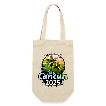 Cancun 2025 Palmiers des Fêtes - Sac à bouteille - nature - Devant