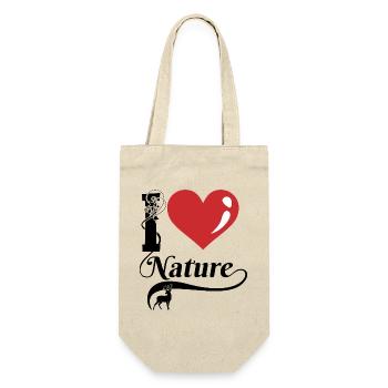 I Love Nature - Gift Bag for Bottles - nature - Front