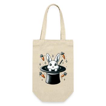 Un lapin magique du chapeau magique - Sac à bouteille - nature - Devant