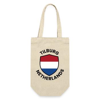 Shield of Tilburg Netherlands - Gift Bag for Bottles - nature - Front