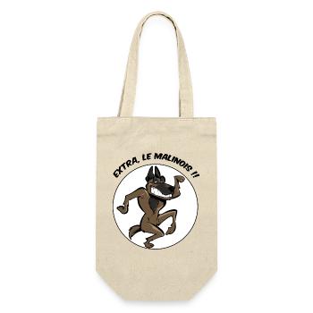 Extra, le malinois ! - Sac à bouteille - nature - Devant