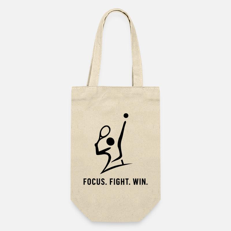 Tennis Design - Gift Bag for Bottles - nature