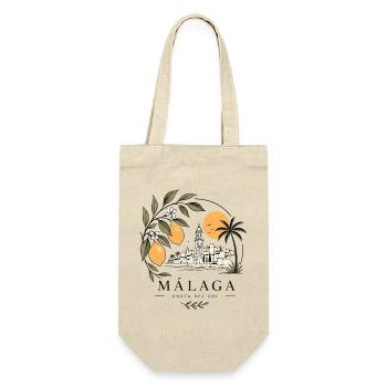 Málaga Küstenparadies - Geschenkbeutel für Flaschen - Natur - Vorne