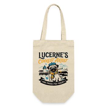 Coolest Artist Mountain Scenery - Gift Bag for Bottles - nature - Front