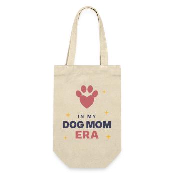 In meiner Dogmom-Ära - Geschenkbeutel für Flaschen - Natur - Vorne