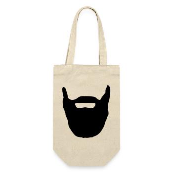 Beard - Gift Bag for Bottles - nature - Front