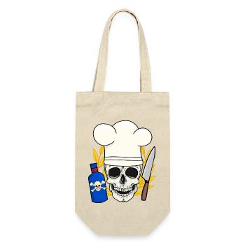 Poison Horror Kitchen Halloween Chef - Gift Bag for Bottles - nature - Front